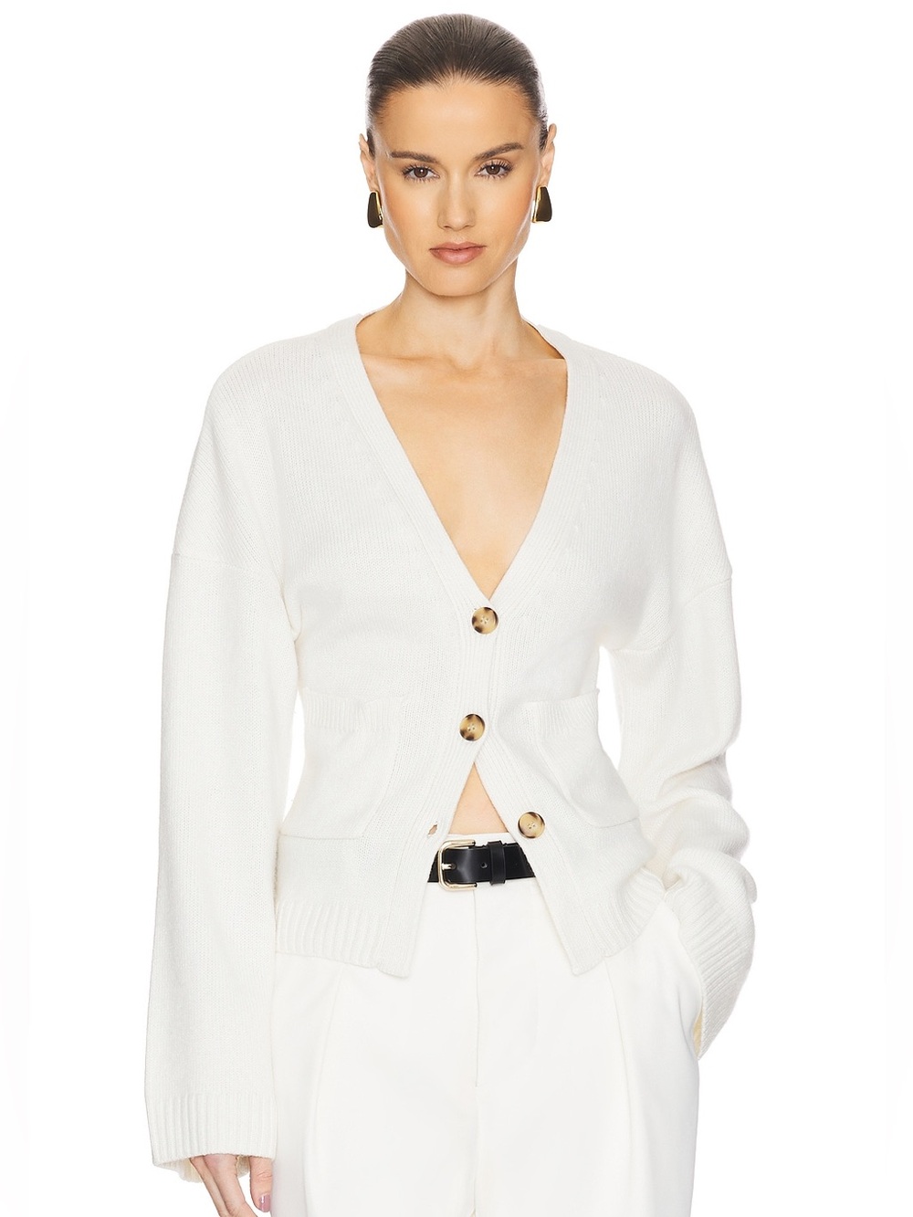 Helsa Sanna Cardigan in Ivory
